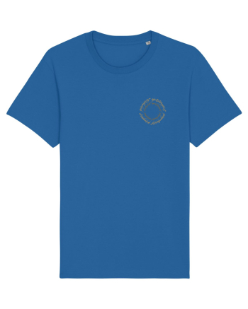  ONE RING TO RULE THEM ALL - INEL _INSCRIPTIE lateral Royal Blue