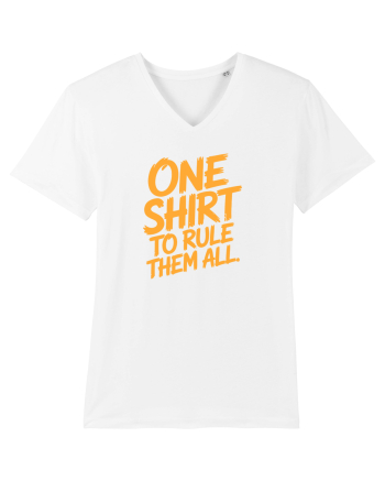 ONE SHIRT TO RULE THEM ALL - ONE RING TO RULE THEM ALL  White