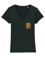 ONE SHIRT TO RULE THEM ALL - ONE RING TO RULE THEM ALL  lateral Tricou mânecă scurtă guler V Damă Evoker