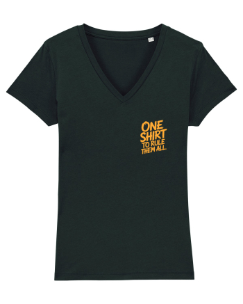 ONE SHIRT TO RULE THEM ALL - ONE RING TO RULE THEM ALL  lateral Black