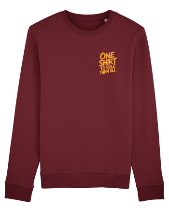 ONE SHIRT TO RULE THEM ALL - ONE RING TO RULE THEM ALL  lateral Burgundy