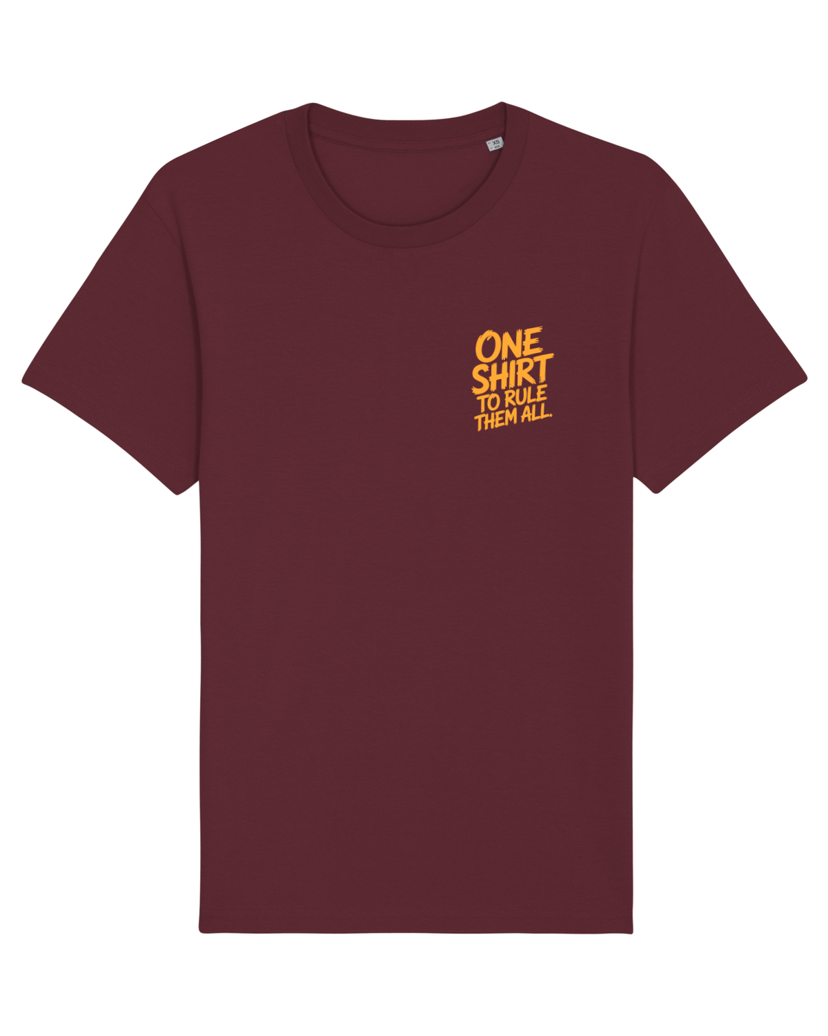 Tricou mânecă scurtă Unisex Rocker Burgundy