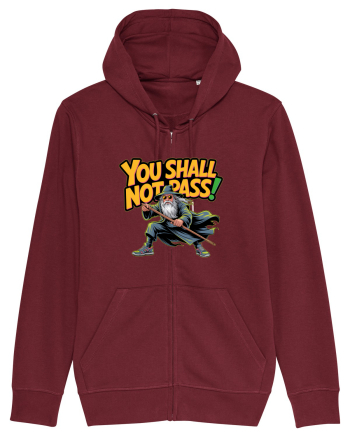 YOU SHALL NOT PASS! NU VEI TRECE! Burgundy