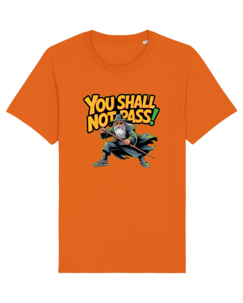 YOU SHALL NOT PASS! NU VEI TRECE! Bright Orange