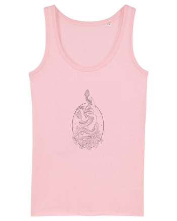 Șarpe aesthetic Cotton Pink
