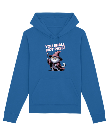YOU SHALL NOT PASS! NU VEI TRECE! pisica protectoare Royal Blue