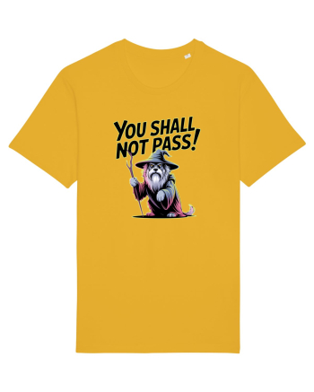 YOU SHALL NOT PASS! NU VEI TRECE! caine de paza / protectie Spectra Yellow
