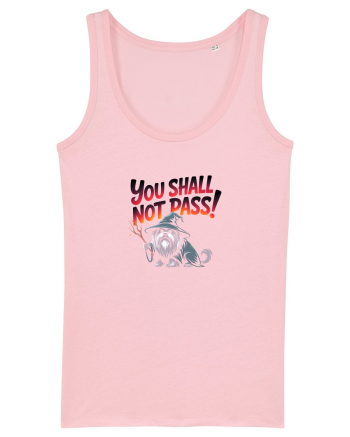 YOU SHALL NOT PASS! NU VEI TRECE! caine de paza / protectie Cotton Pink