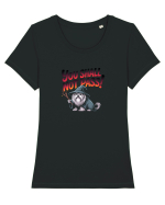 YOU SHALL NOT PASS! NU VEI TRECE! caine de paza / protectie Tricou mânecă scurtă guler larg fitted Damă Expresser