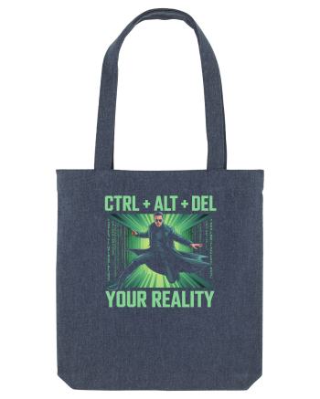 CTRL + ALT + DEL YOUR REALITY - STERGE-TI REALITATEA Midnight Blue