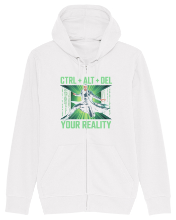 CTRL + ALT + DEL YOUR REALITY - STERGE-TI REALITATEA White