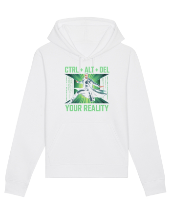 CTRL + ALT + DEL YOUR REALITY - STERGE-TI REALITATEA White
