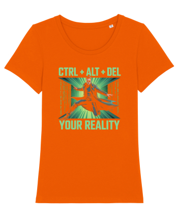 CTRL + ALT + DEL YOUR REALITY - STERGE-TI REALITATEA Bright Orange