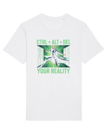 CTRL + ALT + DEL YOUR REALITY - STERGE-TI REALITATEA White