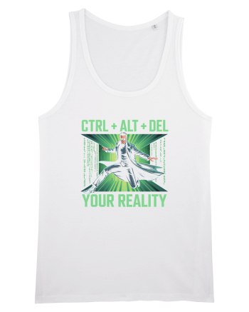CTRL + ALT + DEL YOUR REALITY - STERGE-TI REALITATEA White