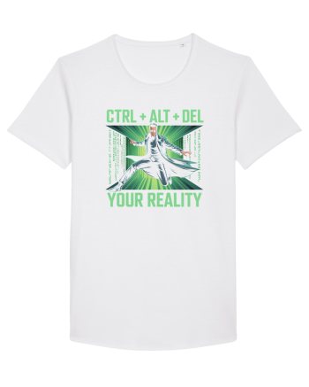 CTRL + ALT + DEL YOUR REALITY - STERGE-TI REALITATEA White