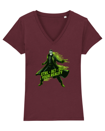 CTRL + ALT + DEL YOUR REALITY - STERGE-TI REALITATEA 2 Burgundy