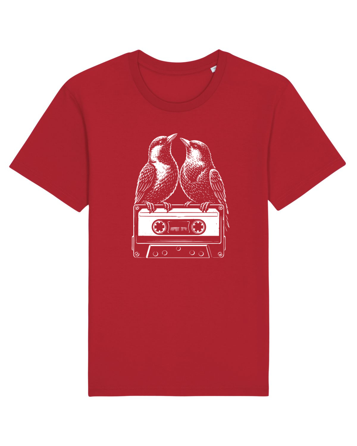 Tricou mânecă scurtă Unisex Rocker Red