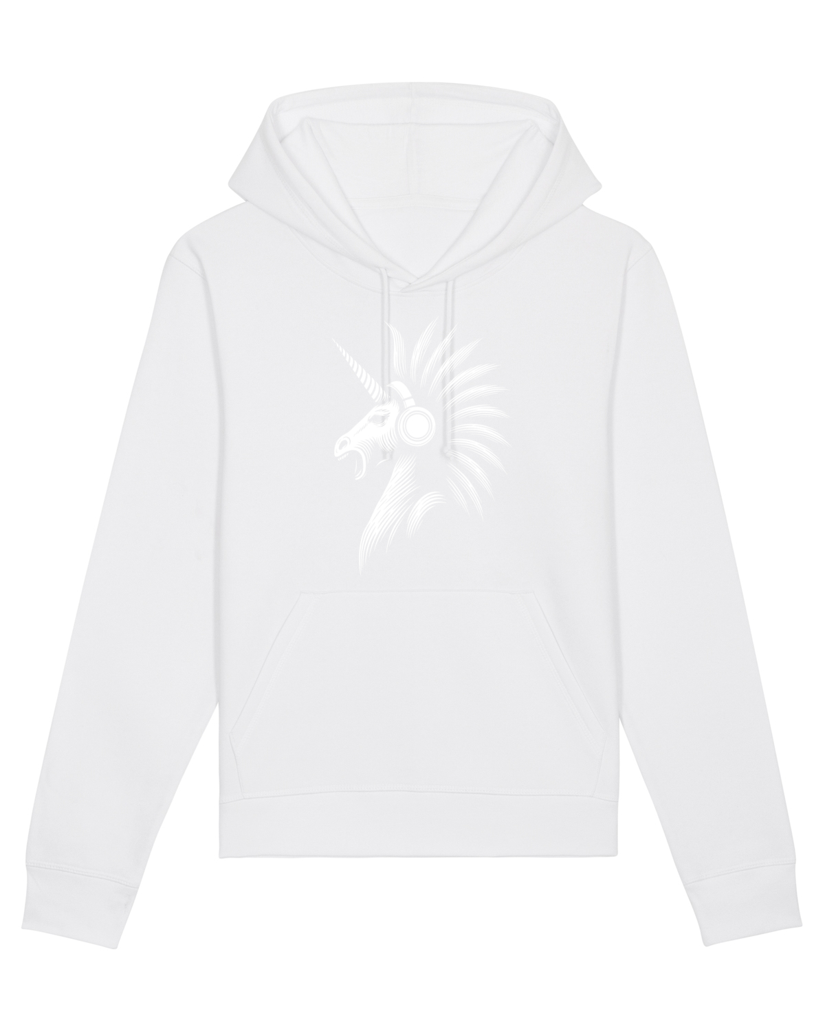 Hanorac Unisex Drummer White