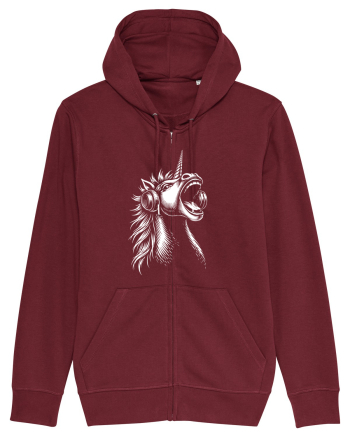 Urletul Unicornului Electric Burgundy