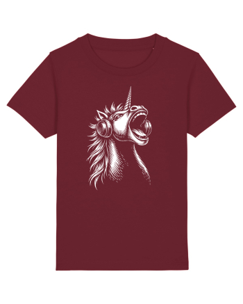 Urletul Unicornului Electric Burgundy