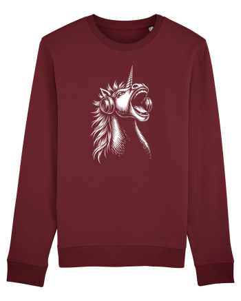 Urletul Unicornului Electric Burgundy