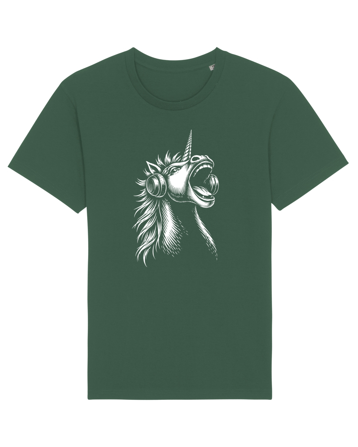 Tricou mânecă scurtă Unisex Rocker Bottle Green