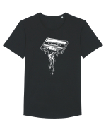 Banda Care Curge Tricou mânecă scurtă guler larg Bărbat Skater