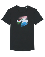 Lovely  Tricou mânecă scurtă guler larg Bărbat Skater
