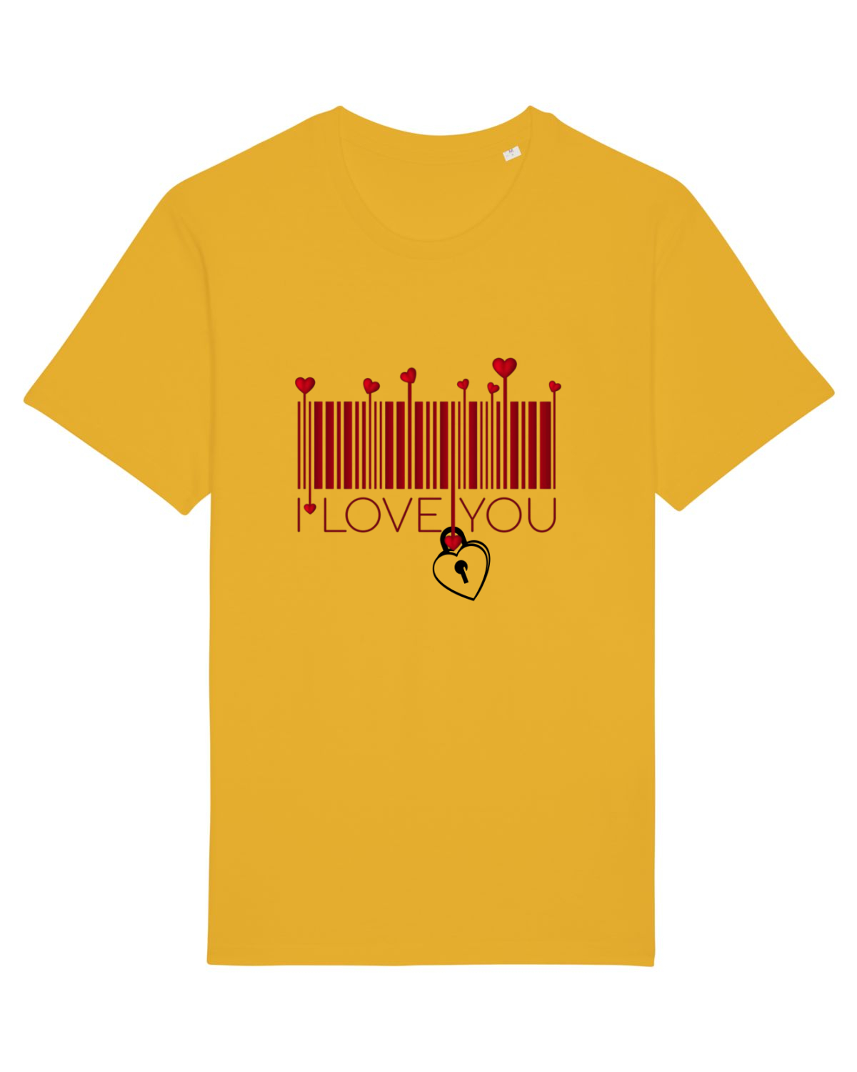 Tricou mânecă scurtă Unisex Rocker Spectra Yellow