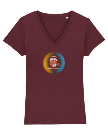 Owl-bufnita Burgundy