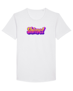 Shine! Tricou mânecă scurtă guler larg Bărbat Skater