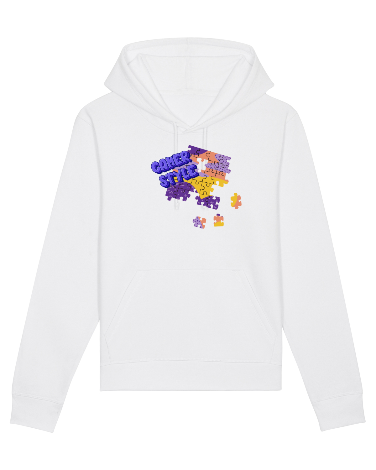 Hanorac Unisex Drummer White