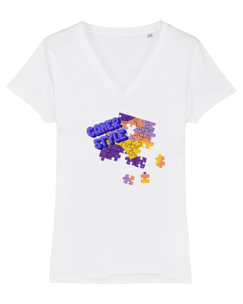 Gamer style  White