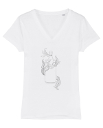 Rom Kraken  Tricou mânecă scurtă guler V Damă Evoker