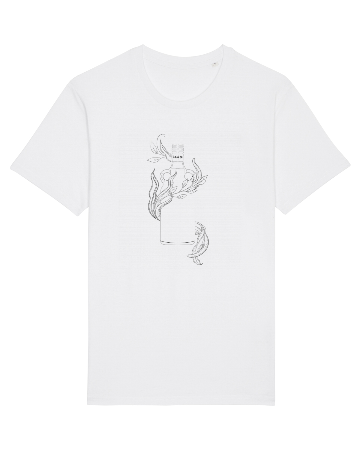 Tricou mânecă scurtă Unisex Rocker White
