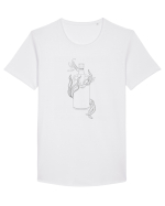 Rom Kraken  Tricou mânecă scurtă guler larg Bărbat Skater
