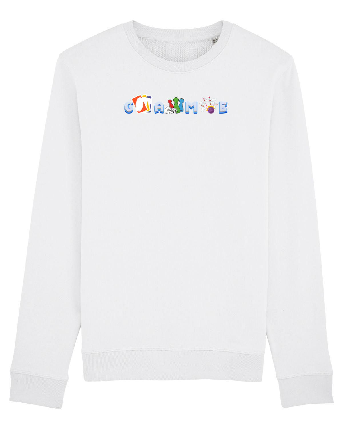 Bluză mânecă lungă Unisex Rise White