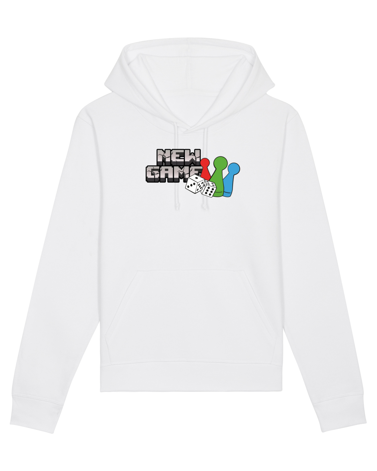 Hanorac Unisex Drummer White