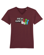 New game  Tricou mânecă scurtă guler V Bărbat Presenter