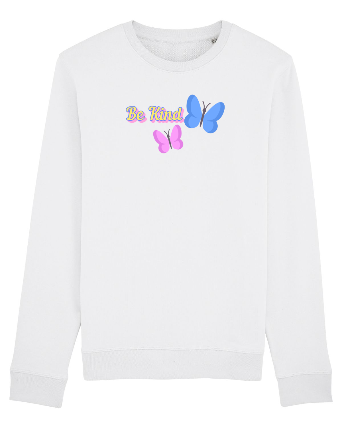 Bluză mânecă lungă Unisex Rise White