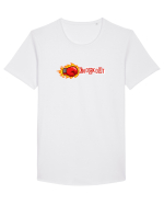 Knockout  Tricou mânecă scurtă guler larg Bărbat Skater