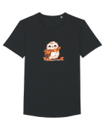 Owl-bufnita Tricou mânecă scurtă guler larg Bărbat Skater