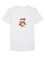 Owl-bufnita Tricou mânecă scurtă guler larg Bărbat Skater