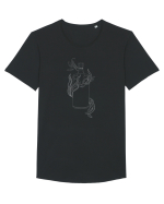 Rom  Tricou mânecă scurtă guler larg Bărbat Skater