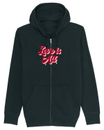 Love is  all Hanorac cu fermoar Unisex Connector