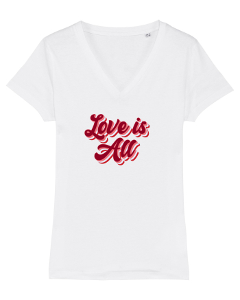Love is  all White