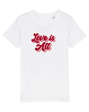 Love is  all White