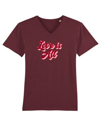 Love is  all Burgundy