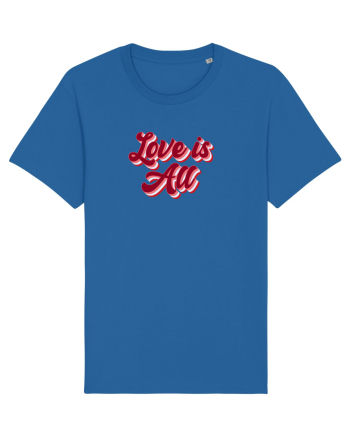 Love is  all Royal Blue